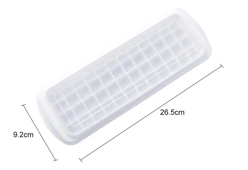12/48/60 Grids Ice Cube Tray Kunststoff Ice Cube Maker Kugel Form für Cocktail Saft Whisky Ice Cube Tray Mit Deckel Küche Werkzeug