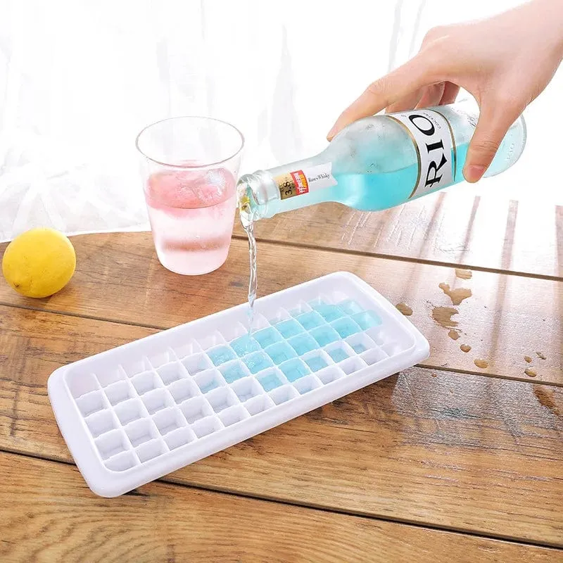 12/48/60 Grids Ice Cube Tray Kunststoff Ice Cube Maker Kugel Form für Cocktail Saft Whisky Ice Cube Tray Mit Deckel Küche Werkzeug