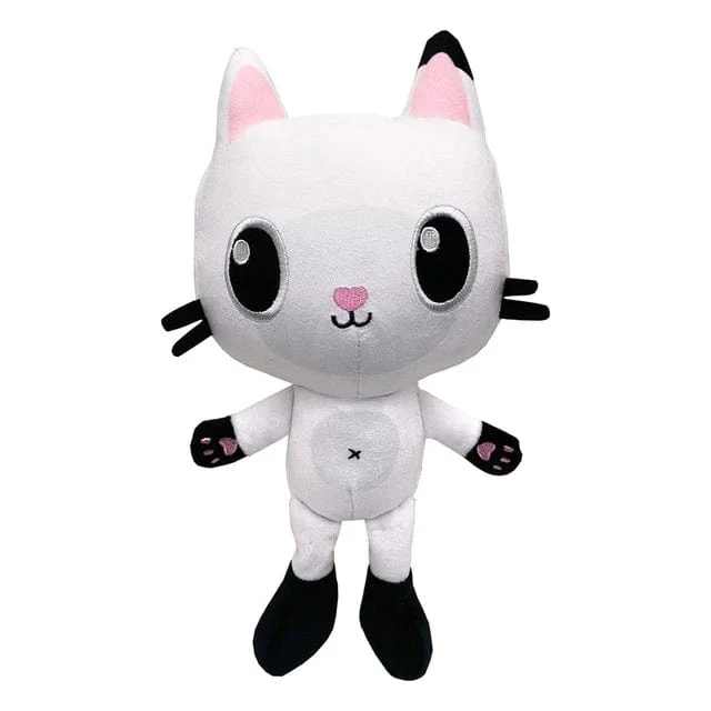 25cm 7-teiliges Gabby Puppenhaus Plüschtier Cartoon Stofftier Meerjungfrau Katze Meerjungfrau Plüschpuppe Kinder Weihnachtsgeschenk