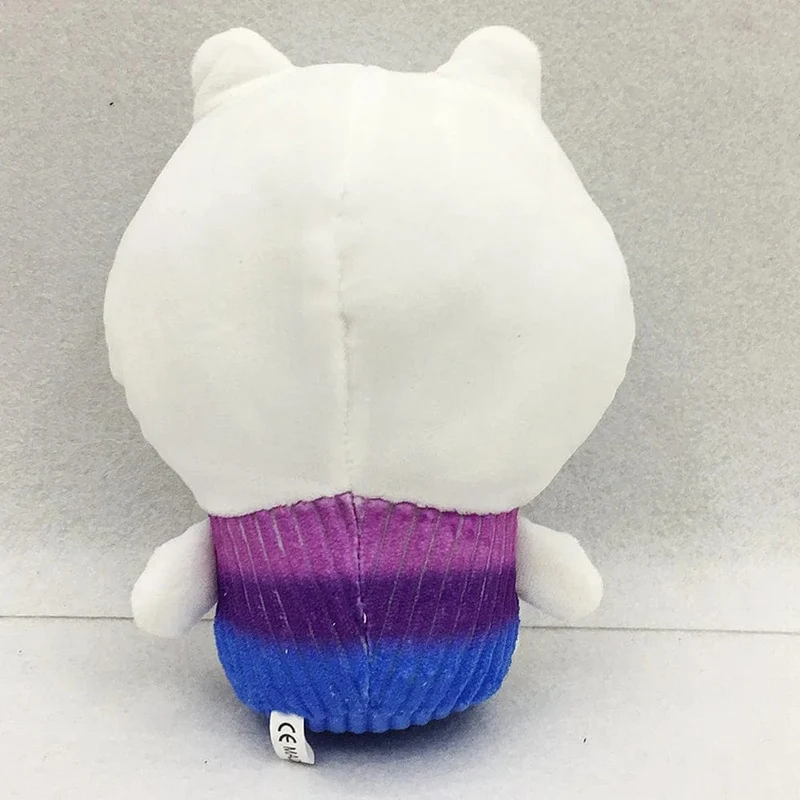 25cm 7-teiliges Gabby Puppenhaus Plüschtier Cartoon Stofftier Meerjungfrau Katze Meerjungfrau Plüschpuppe Kinder Weihnachtsgeschenk