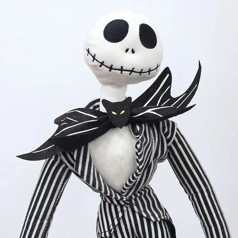 50 cm Der Albtraum vor Weihnachten Jack Skellington Plüschtiere Puppe Skelett Jake Plüsch Stofftiere für Kinder Kinder Geschenke