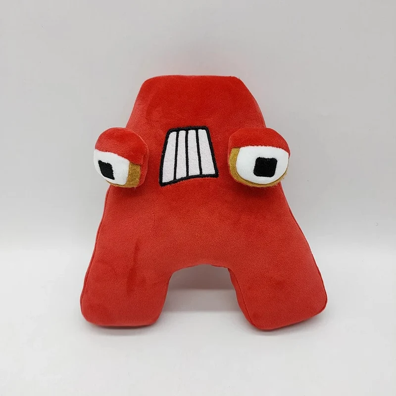Alphabet Lore Plüschtiere Englische Buchstaben Stofftier Plüschpuppe Spielzeug Geschenk für Kinder Pädagogisches Alphabet Lore (AZ)