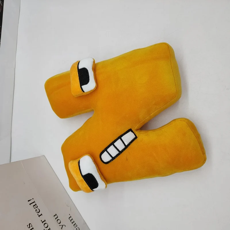 Alphabet Lore Plüschtiere Englische Buchstaben Stofftier Plüschpuppe Spielzeug Geschenk für Kinder Pädagogisches Alphabet Lore (AZ)