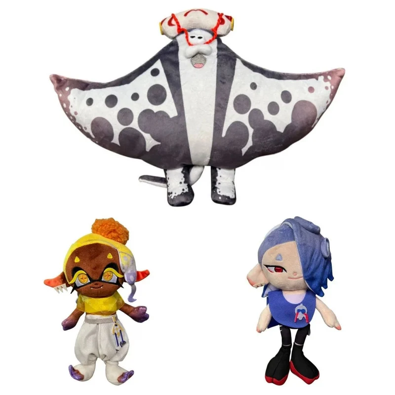 Neu bei Switch: Splatoon 3 – Juguetes de Peluche, Anime-Plüschtiere, Raumdekoration, ästhetische Cosas, Kawaii-Plüschtiere für Kinder, Geschenke