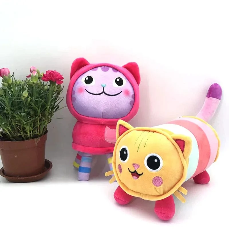 Tiere Plüsch Gabby Puppenhaus Schönes Plüsch Gaby Spielzeug Plüschhaus Katzenpuppe Cartoon Kuscheltiere Meerjungfrau Katze Plüschpuppen Kinder