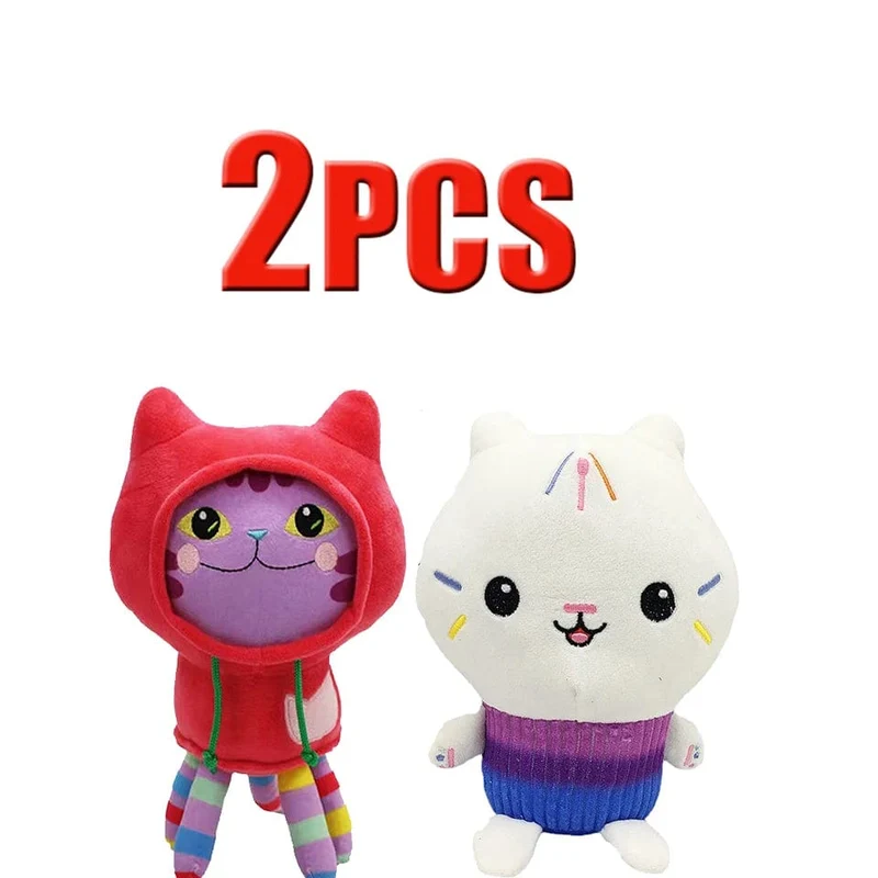 Tiere Plüsch Gabby Puppenhaus Schönes Plüsch Gaby Spielzeug Plüschhaus Katzenpuppe Cartoon Kuscheltiere Meerjungfrau Katze Plüschpuppen Kinder