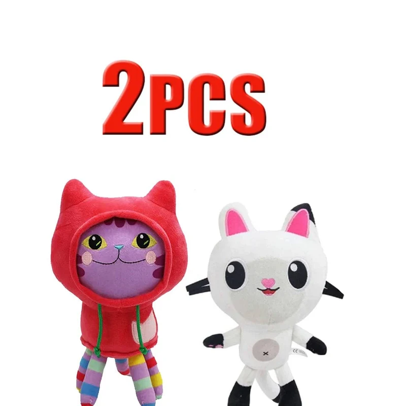 Tiere Plüsch Gabby Puppenhaus Schönes Plüsch Gaby Spielzeug Plüschhaus Katzenpuppe Cartoon Kuscheltiere Meerjungfrau Katze Plüschpuppen Kinder