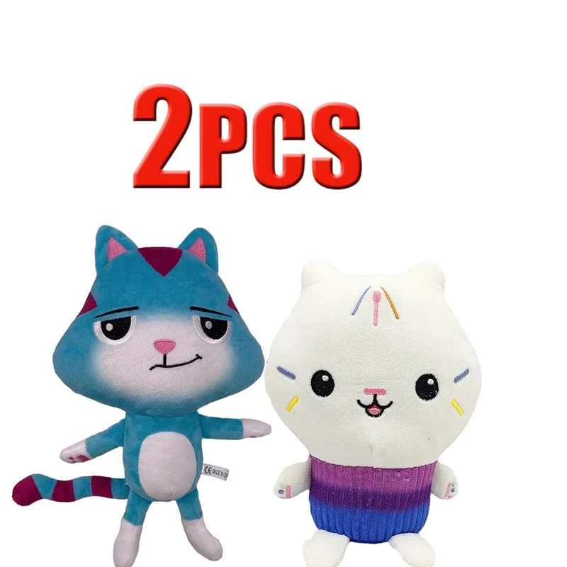 Tiere Plüsch Gabby Puppenhaus Schönes Plüsch Gaby Spielzeug Plüschhaus Katzenpuppe Cartoon Kuscheltiere Meerjungfrau Katze Plüschpuppen Kinder