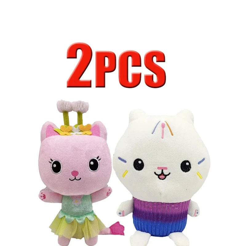 Tiere Plüsch Gabby Puppenhaus Schönes Plüsch Gaby Spielzeug Plüschhaus Katzenpuppe Cartoon Kuscheltiere Meerjungfrau Katze Plüschpuppen Kinder