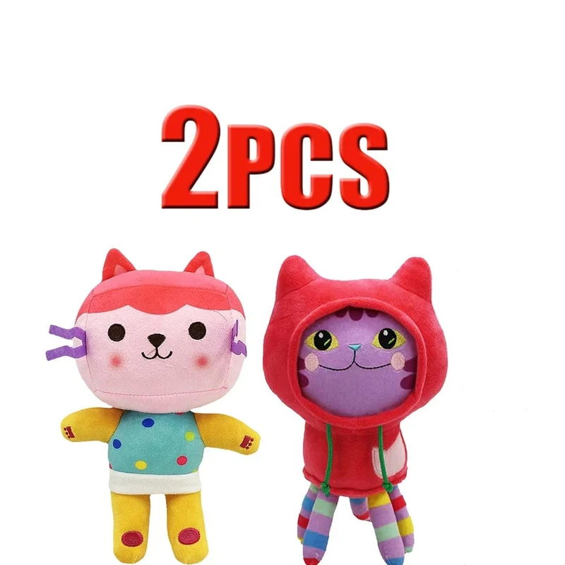 Tiere Plüsch Gabby Puppenhaus Schönes Plüsch Gaby Spielzeug Plüschhaus Katzenpuppe Cartoon Kuscheltiere Meerjungfrau Katze Plüschpuppen Kinder