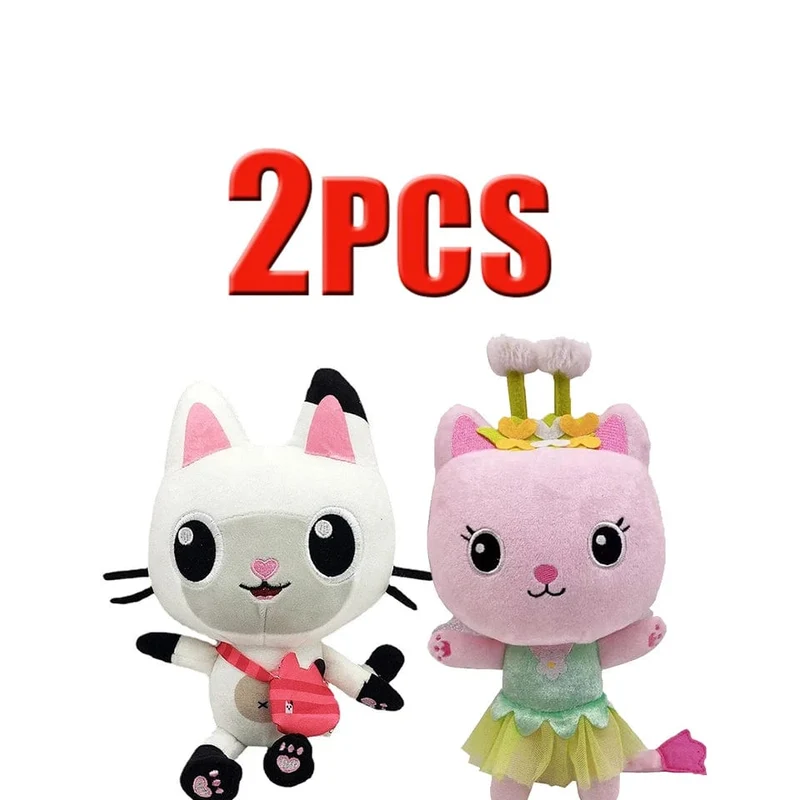 Tiere Plüsch Gabby Puppenhaus Schönes Plüsch Gaby Spielzeug Plüschhaus Katzenpuppe Cartoon Kuscheltiere Meerjungfrau Katze Plüschpuppen Kinder
