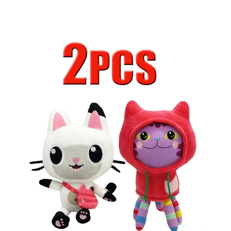 Tiere Plüsch Gabby Puppenhaus Schönes Plüsch Gaby Spielzeug Plüschhaus Katzenpuppe Cartoon Kuscheltiere Meerjungfrau Katze Plüschpuppen Kinder