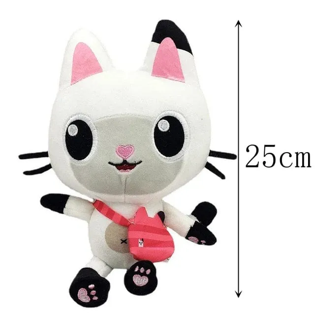 Tiere Plüsch Gabby Puppenhaus Schönes Plüsch Gaby Spielzeug Plüschhaus Katzenpuppe Cartoon Kuscheltiere Meerjungfrau Katze Plüschpuppen Kinder
