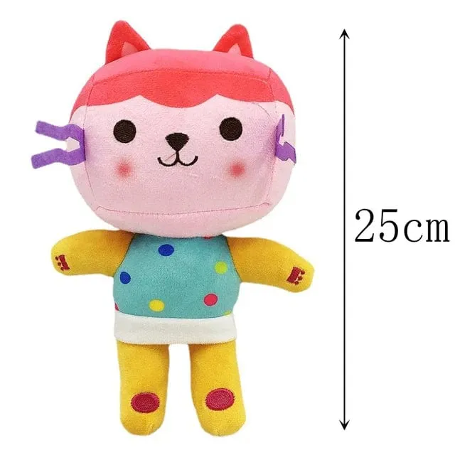 Tiere Plüsch Gabby Puppenhaus Schönes Plüsch Gaby Spielzeug Plüschhaus Katzenpuppe Cartoon Kuscheltiere Meerjungfrau Katze Plüschpuppen Kinder