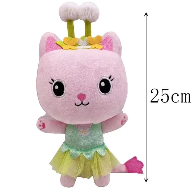 Tiere Plüsch Gabby Puppenhaus Schönes Plüsch Gaby Spielzeug Plüschhaus Katzenpuppe Cartoon Kuscheltiere Meerjungfrau Katze Plüschpuppen Kinder