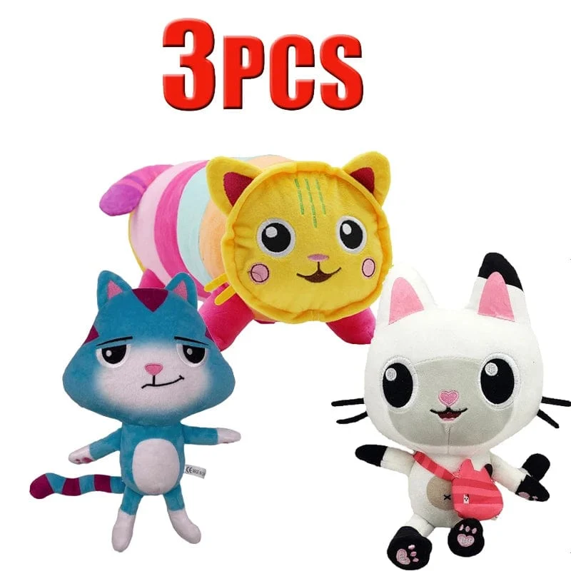 Tiere Plüsch Gabby Puppenhaus Schönes Plüsch Gaby Spielzeug Plüschhaus Katzenpuppe Cartoon Kuscheltiere Meerjungfrau Katze Plüschpuppen Kinder