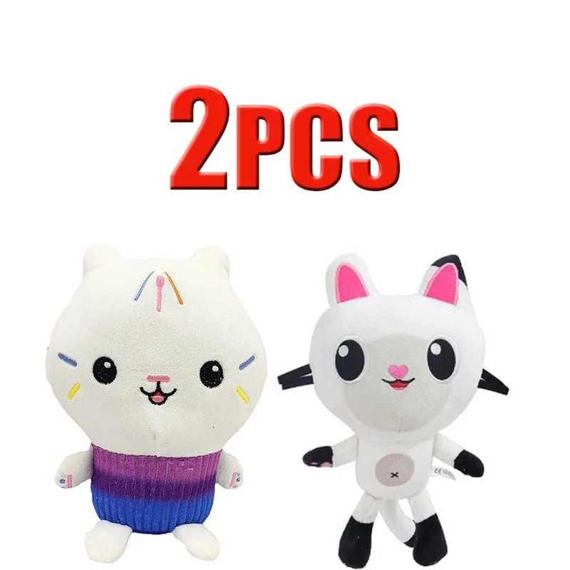 Tiere Plüsch Gabby Puppenhaus Schönes Plüsch Gaby Spielzeug Plüschhaus Katzenpuppe Cartoon Kuscheltiere Meerjungfrau Katze Plüschpuppen Kinder