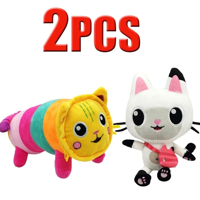 Tiere Plüsch Gabby Puppenhaus Schönes Plüsch Gaby Spielzeug Plüschhaus Katzenpuppe Cartoon Kuscheltiere Meerjungfrau Katze Plüschpuppen Kinder