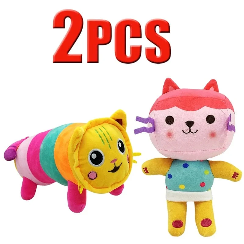 Tiere Plüsch Gabby Puppenhaus Schönes Plüsch Gaby Spielzeug Plüschhaus Katzenpuppe Cartoon Kuscheltiere Meerjungfrau Katze Plüschpuppen Kinder