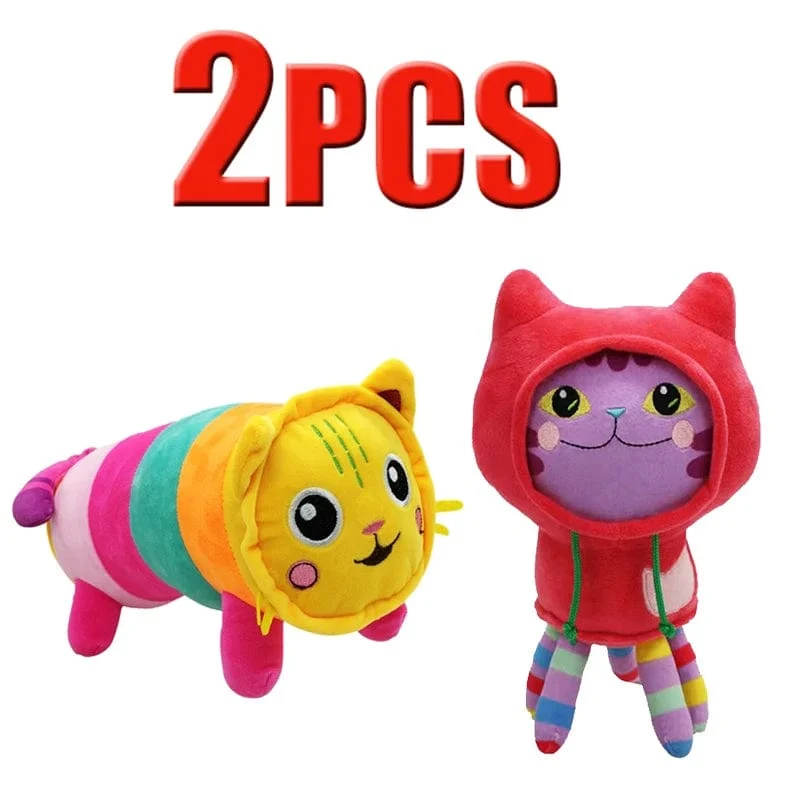 Tiere Plüsch Gabby Puppenhaus Schönes Plüsch Gaby Spielzeug Plüschhaus Katzenpuppe Cartoon Kuscheltiere Meerjungfrau Katze Plüschpuppen Kinder