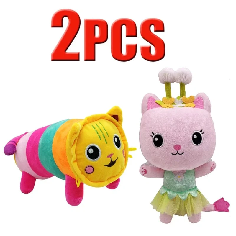 Tiere Plüsch Gabby Puppenhaus Schönes Plüsch Gaby Spielzeug Plüschhaus Katzenpuppe Cartoon Kuscheltiere Meerjungfrau Katze Plüschpuppen Kinder