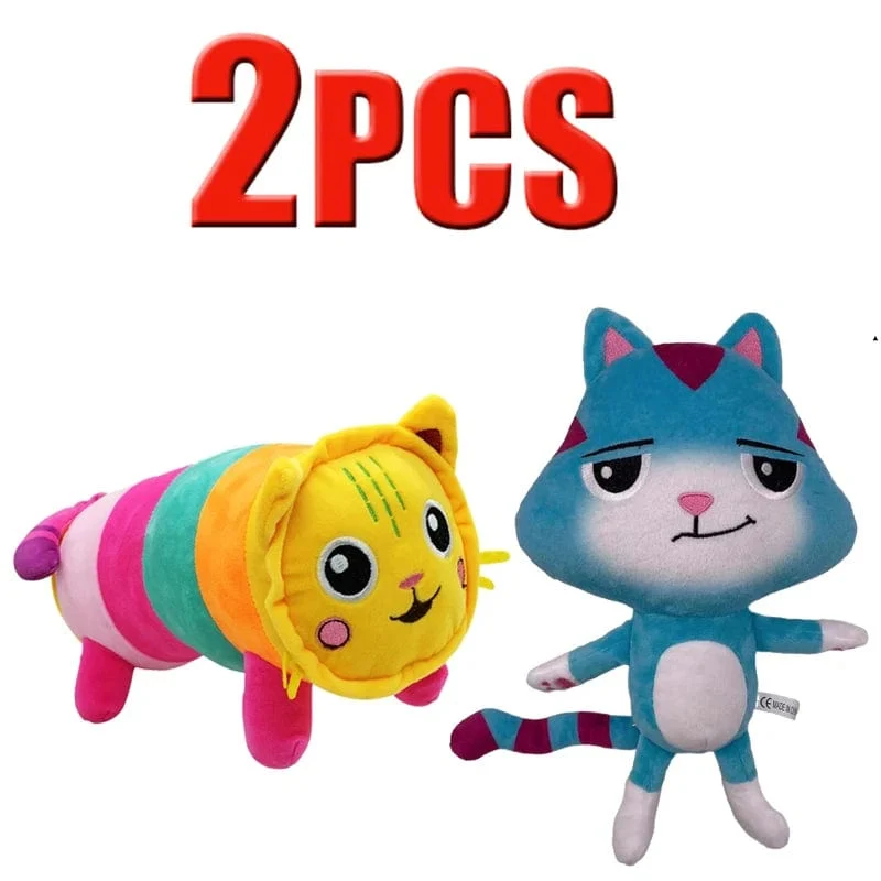 Tiere Plüsch Gabby Puppenhaus Schönes Plüsch Gaby Spielzeug Plüschhaus Katzenpuppe Cartoon Kuscheltiere Meerjungfrau Katze Plüschpuppen Kinder