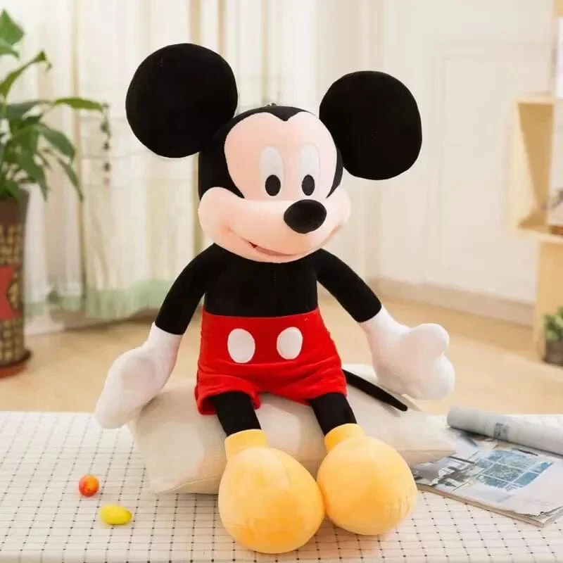 Minnie Disney Cartoon Stitch Toy Story Elsa Vinnie Spider Iron Man Plüschpuppen Anime Spielzeug Plüsch Gefüllte Weihnachtsgeschenke für Kinder