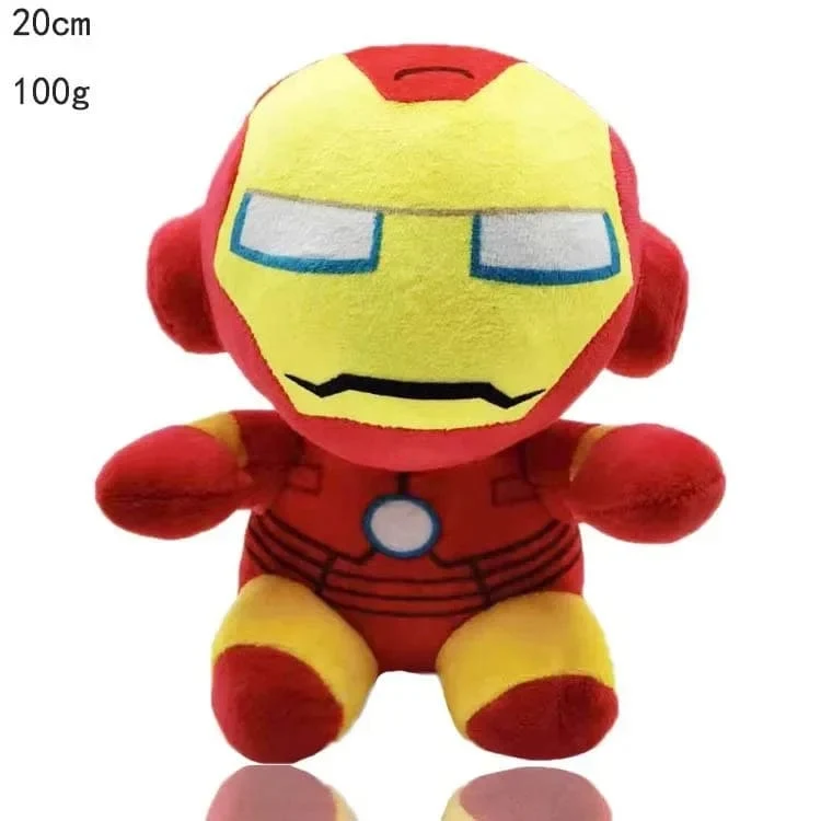Minnie Disney Cartoon Stitch Toy Story Elsa Vinnie Spider Iron Man Plüschpuppen Anime Spielzeug Plüsch Gefüllte Weihnachtsgeschenke für Kinder