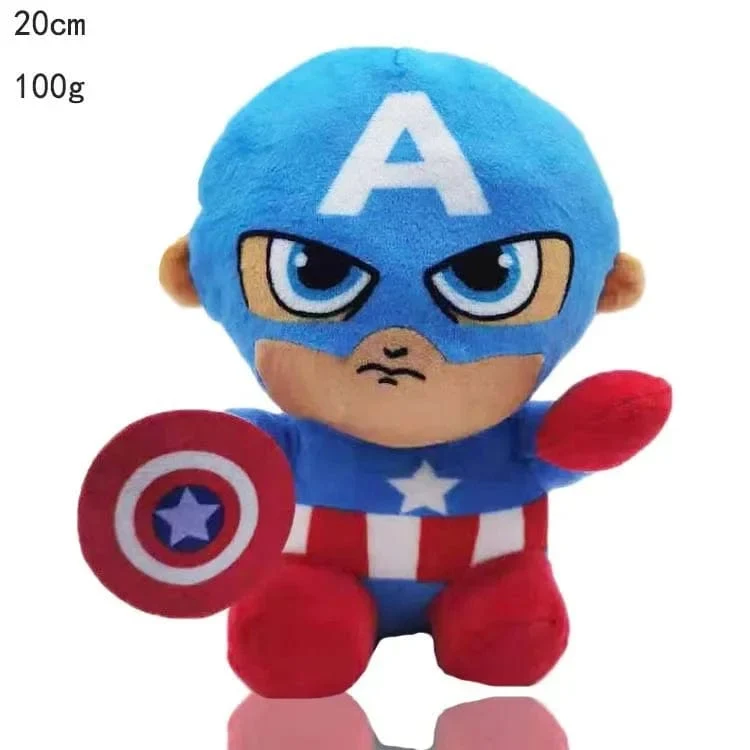 Minnie Disney Cartoon Stitch Toy Story Elsa Vinnie Spider Iron Man Plüschpuppen Anime Spielzeug Plüsch Gefüllte Weihnachtsgeschenke für Kinder