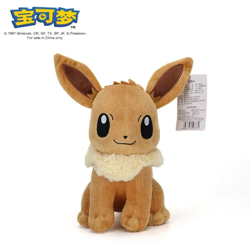 Neue Pokémon-Plüschpuppe Ievee-Familienmond Ievee-Sonne Ievee Kawaii-gefülltes Kissen Kindergeburtstagsgeschenk 24CM