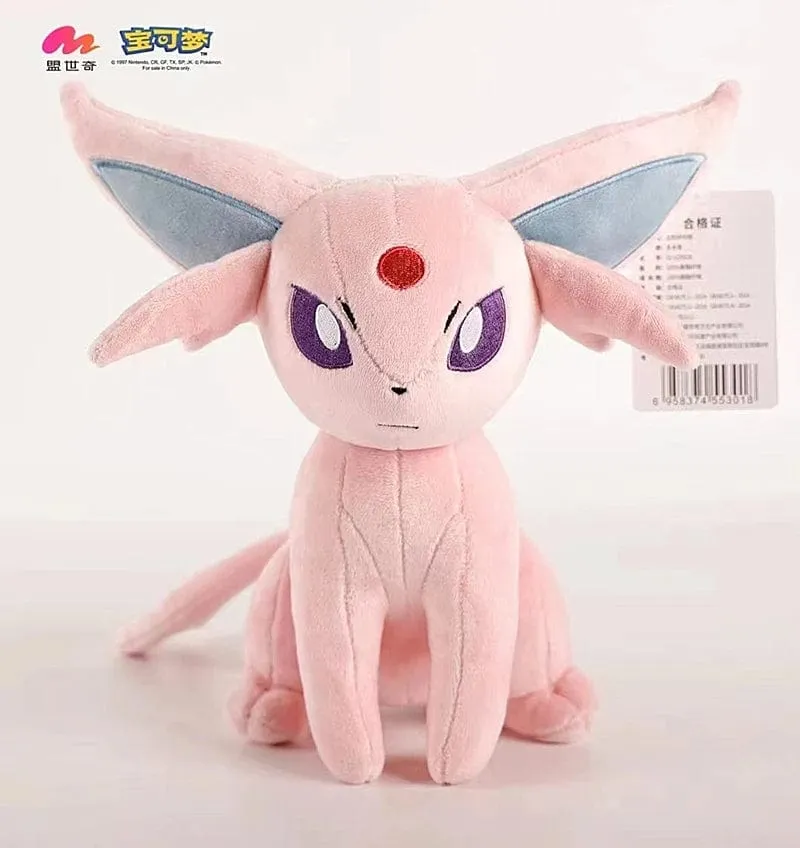 Neue Pokémon-Plüschpuppe Ievee-Familienmond Ievee-Sonne Ievee Kawaii-gefülltes Kissen Kindergeburtstagsgeschenk 24CM