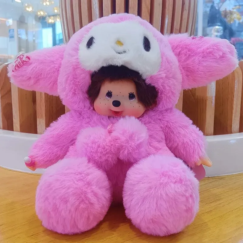 Disney 20cm Linabell Verwandeln Stich Kaninchen Totoro Kiki Plüsch Spielzeug Kawaii Stellalou Plushies Gefüllte Puppe Kinder Weihnachten Geschenk