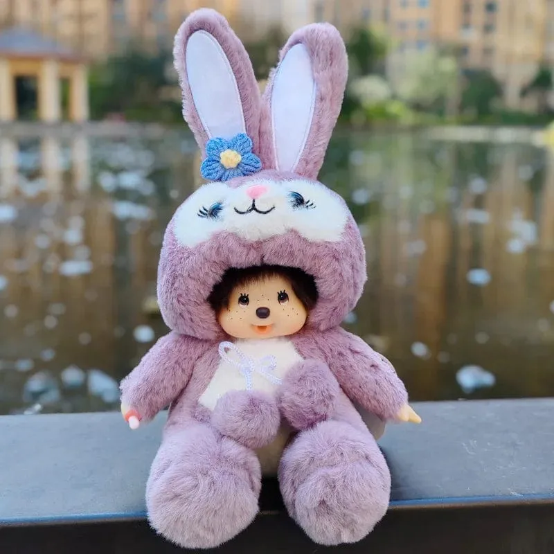Disney 20cm Linabell Verwandeln Stich Kaninchen Totoro Kiki Plüsch Spielzeug Kawaii Stellalou Plushies Gefüllte Puppe Kinder Weihnachten Geschenk