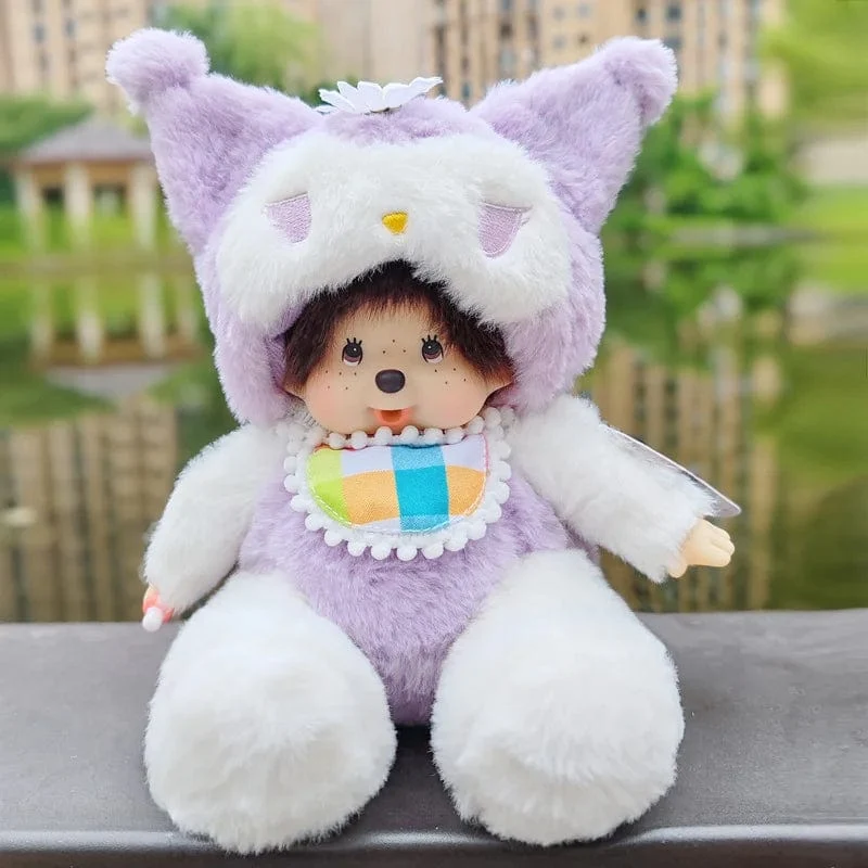 Disney 20cm Linabell Verwandeln Stich Kaninchen Totoro Kiki Plüsch Spielzeug Kawaii Stellalou Plushies Gefüllte Puppe Kinder Weihnachten Geschenk