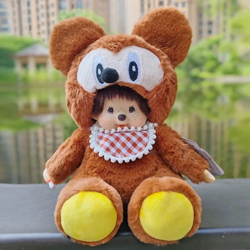 Disney 20cm Linabell Verwandeln Stich Kaninchen Totoro Kiki Plüsch Spielzeug Kawaii Stellalou Plushies Gefüllte Puppe Kinder Weihnachten Geschenk