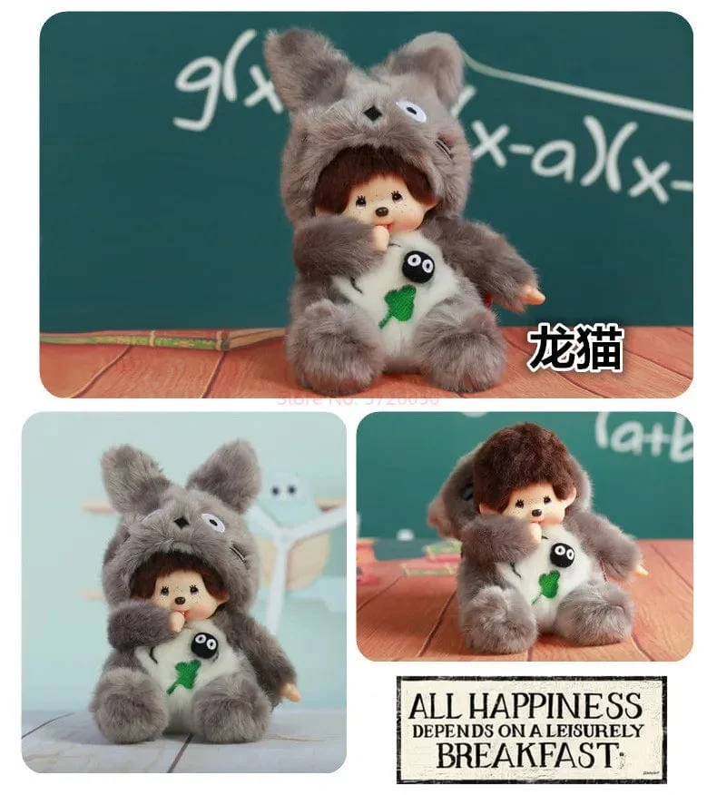 Disney 20cm Linabell Verwandeln Stich Kaninchen Totoro Kiki Plüsch Spielzeug Kawaii Stellalou Plushies Gefüllte Puppe Kinder Weihnachten Geschenk