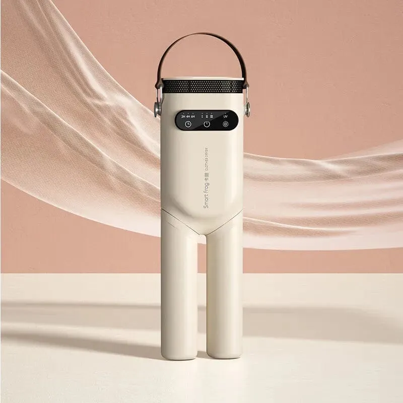Youpin SmartFrog Mini Elektrischer tragbarer beheizter Wäschetrockner Trockner Schuhe Wäscheständer Kleiderbügel Faltbare Heizung