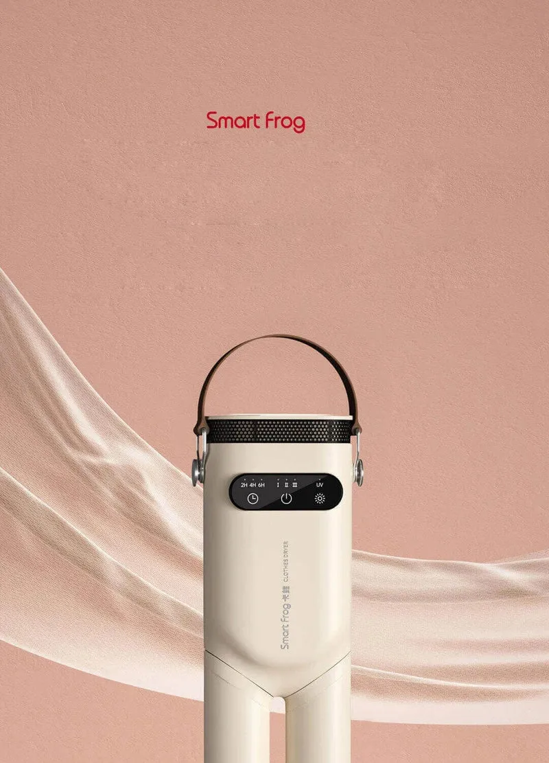 Youpin SmartFrog Mini Elektrischer tragbarer beheizter Wäschetrockner Trockner Schuhe Wäscheständer Kleiderbügel Faltbare Heizung