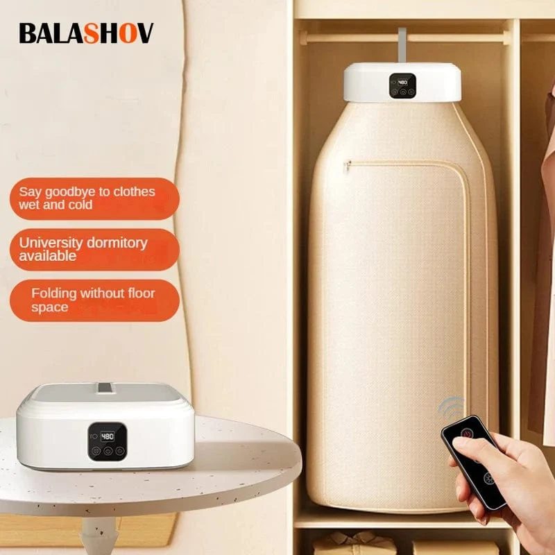 Fernbedienung Multifunktionaler Trockner Elektrische Kleidung Home Cabinet Bodenmaschine Wäschetrockner Warmlufttrockner mit Timing Home