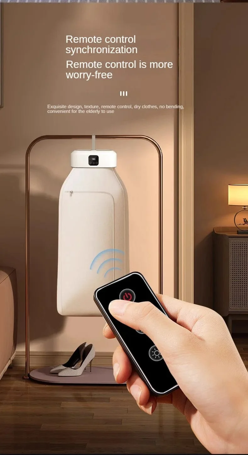 Fernbedienung Multifunktionaler Trockner Elektrische Kleidung Home Cabinet Bodenmaschine Wäschetrockner Warmlufttrockner mit Timing Home