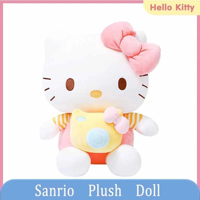 Neue Sanrio Kawaii Hallo Kitty Plüsch Spielzeug Kissen Puppe Gefüllte Cinnamoroll Kinder Plushies Hause Dekoration Plüsch Weihnachten Puppen
