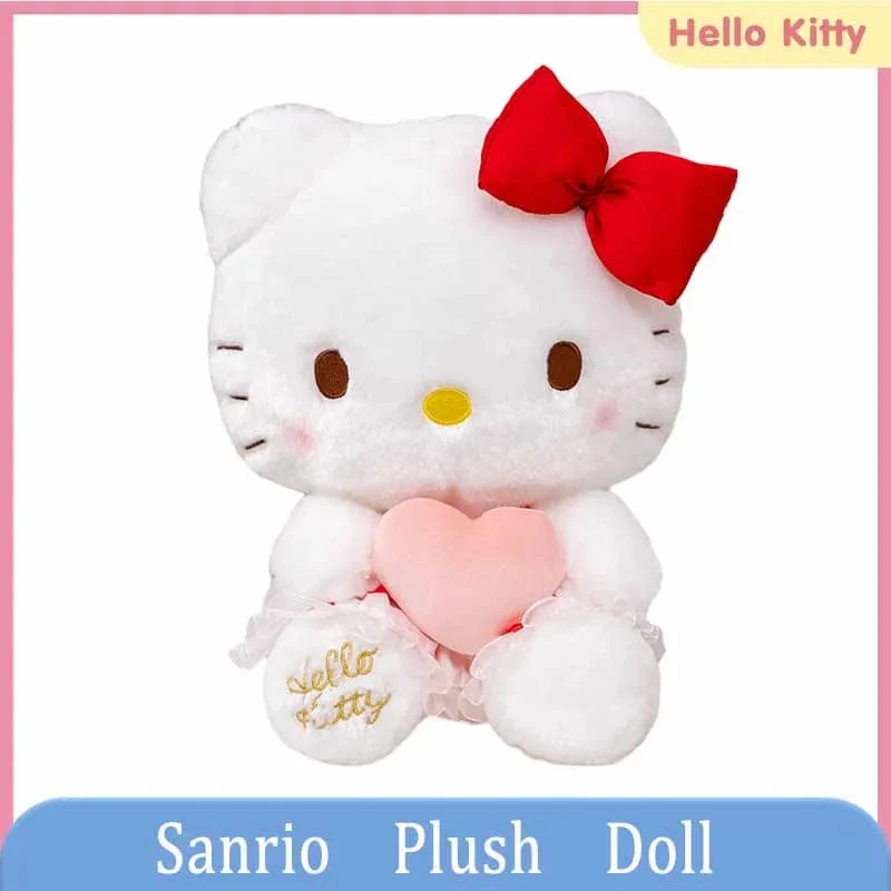 Neue Sanrio Kawaii Hallo Kitty Plüsch Spielzeug Kissen Puppe Gefüllte Cinnamoroll Kinder Plushies Hause Dekoration Plüsch Weihnachten Puppen
