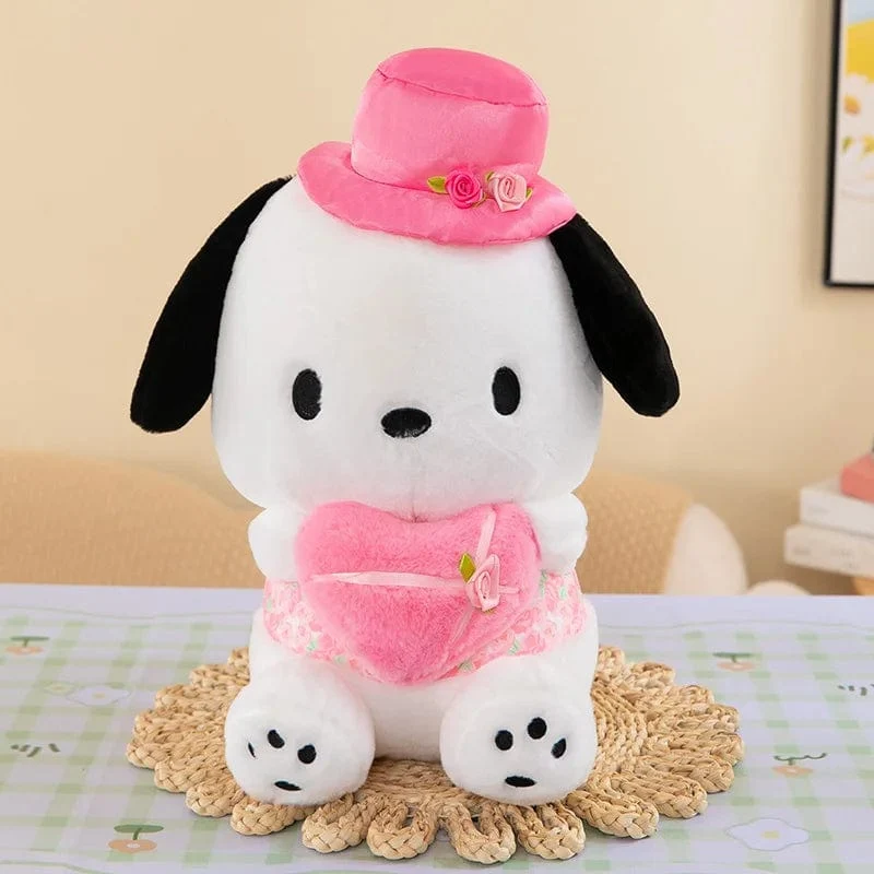 Neue Sanrio Kawaii Hallo Kitty Plüsch Spielzeug Kissen Puppe Gefüllte Cinnamoroll Kinder Plushies Hause Dekoration Plüsch Weihnachten Puppen