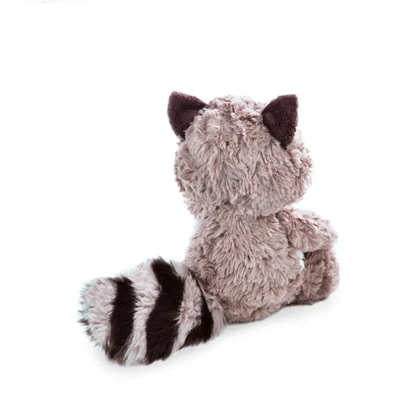 25-35 cm Grauer Waschbär Plüschtier Schöner Waschbär Niedliche Weiche Kuscheltiere Puppe Kissen Für Mädchen Kinder Kinder Baby Geburtstagsgeschenk