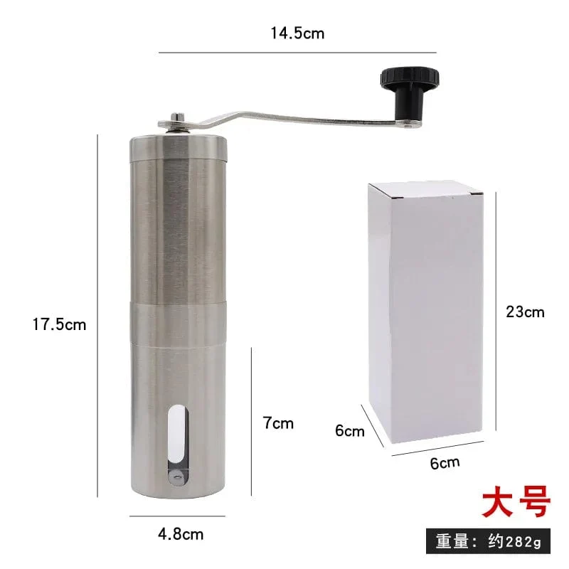 Manuelle Kaffeemühle Hand Stahl Keramik Kern Kaffee Mahlen Hand Mühle Cafe Burr Mühle Grinder Keramik Mais Kaffee Maschine