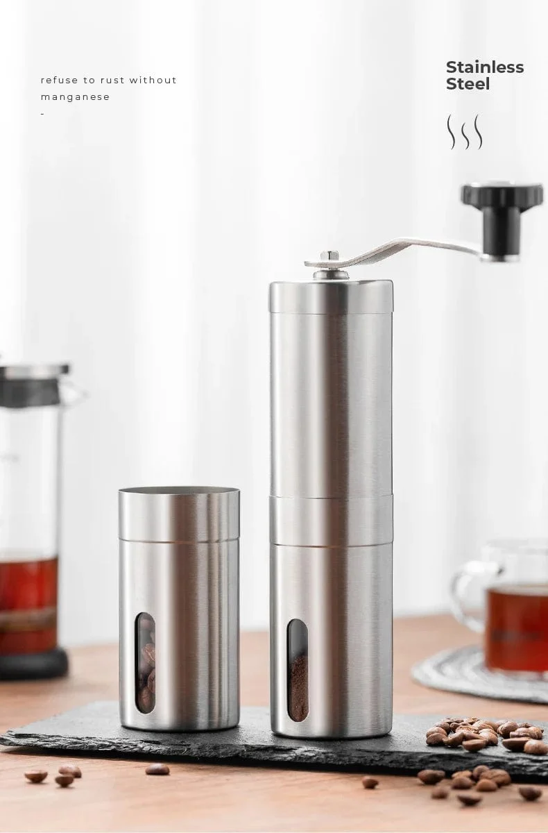 Manuelle Kaffeemühle Hand Stahl Keramik Kern Kaffee Mahlen Hand Mühle Cafe Burr Mühle Grinder Keramik Mais Kaffee Maschine