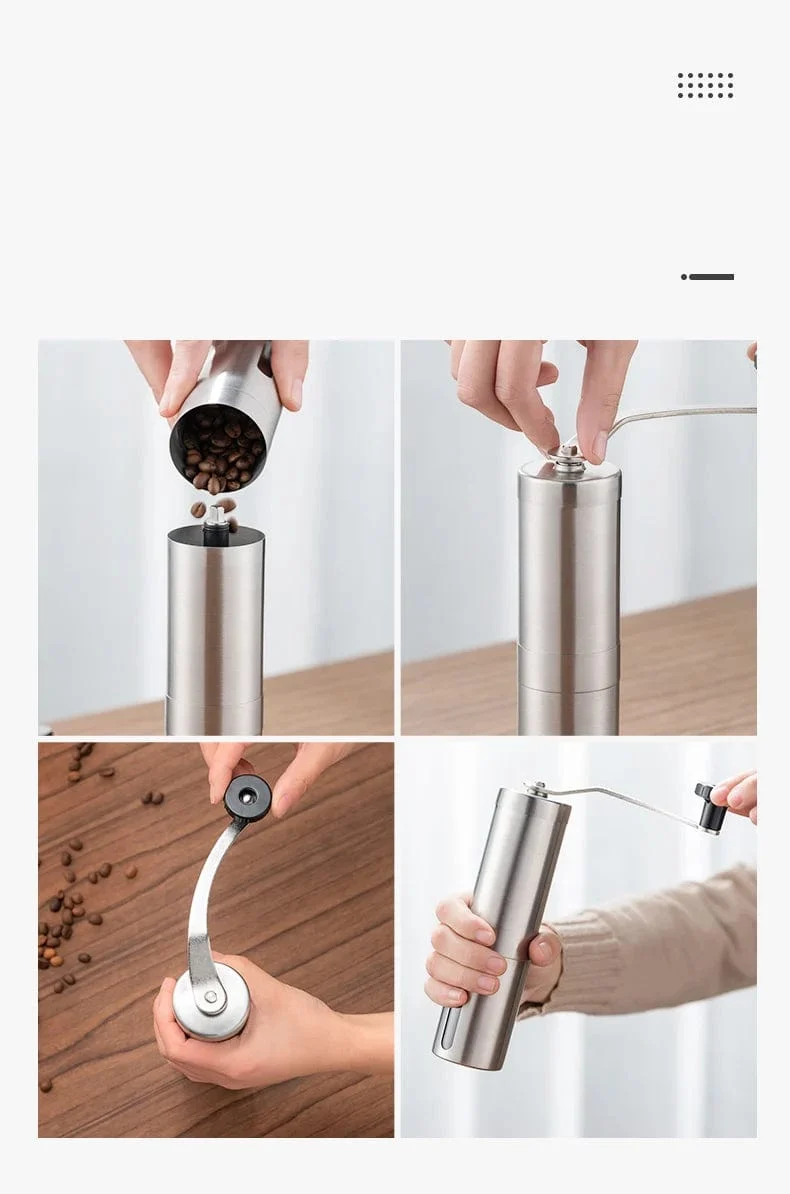 Manuelle Kaffeemühle Hand Stahl Keramik Kern Kaffee Mahlen Hand Mühle Cafe Burr Mühle Grinder Keramik Mais Kaffee Maschine