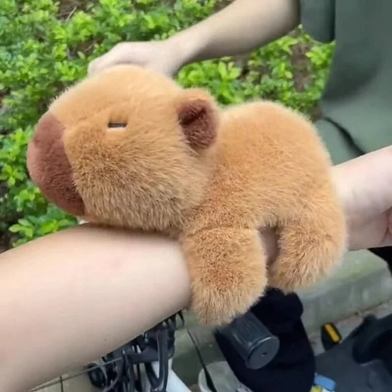 Armband Handgelenk Liegend Puppe Capybara Puppe Snap Ring Süßes Plüschtier Hässliche Süße Puppe
