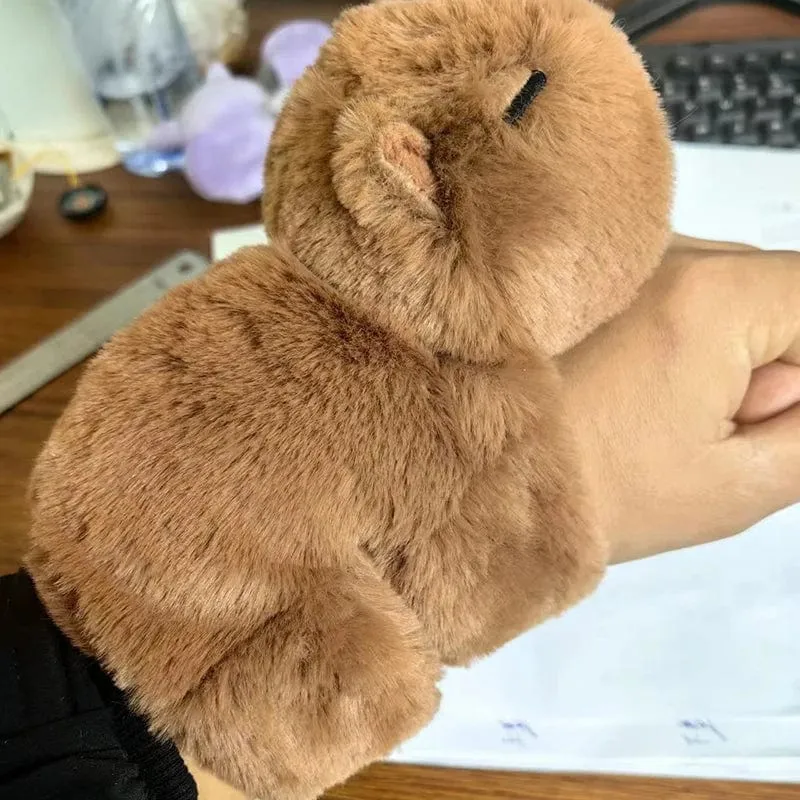 Armband Handgelenk Liegend Puppe Capybara Puppe Snap Ring Süßes Plüschtier Hässliche Süße Puppe