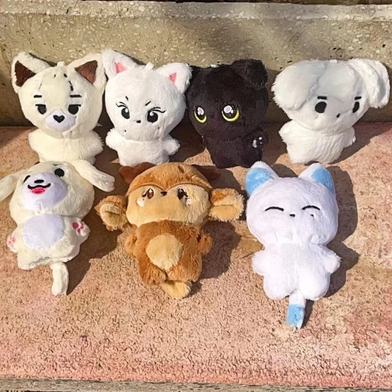 Kpop Plüsch JUNGWON HEESEUNG JAY JAKE SUNGHOON Stofftiere Schlüsselanhänger Kawaii Cartoon Anhänger Zubehör Tasche Fans Geschenk